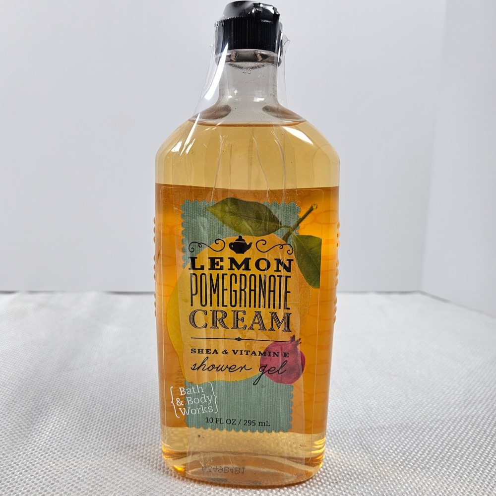 Bath Body Works‎ Lemon Pomegranate Cream Shower Gel 10oz Signature Collection